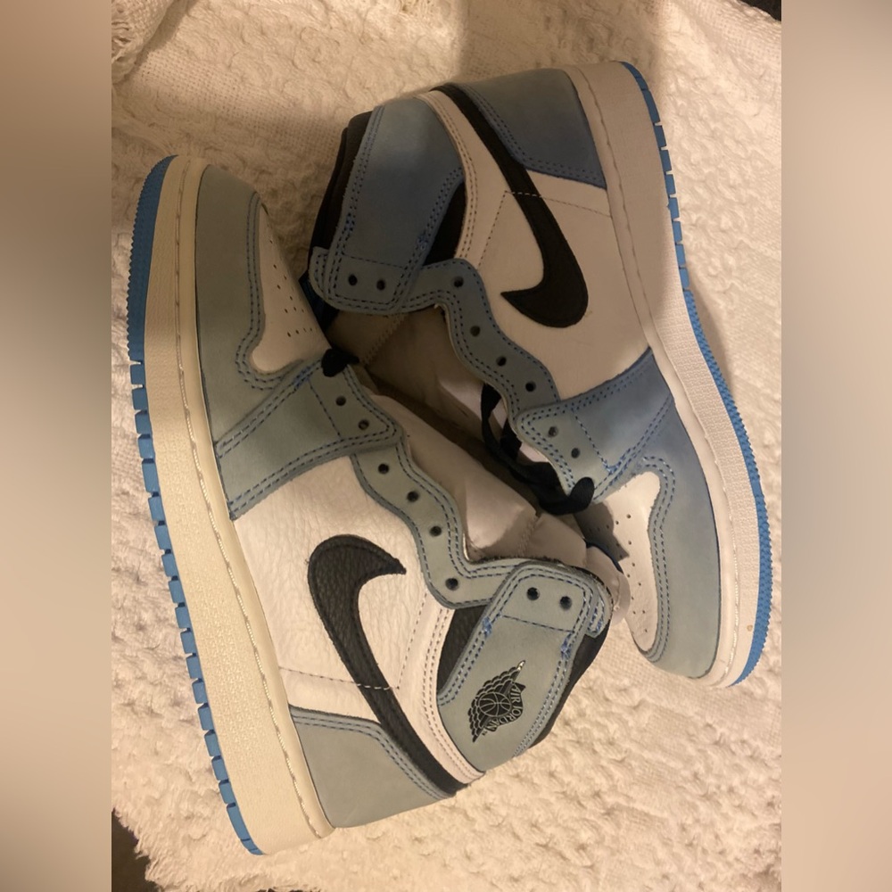 Nike Air Jordan Kids Shoes - Blue and White